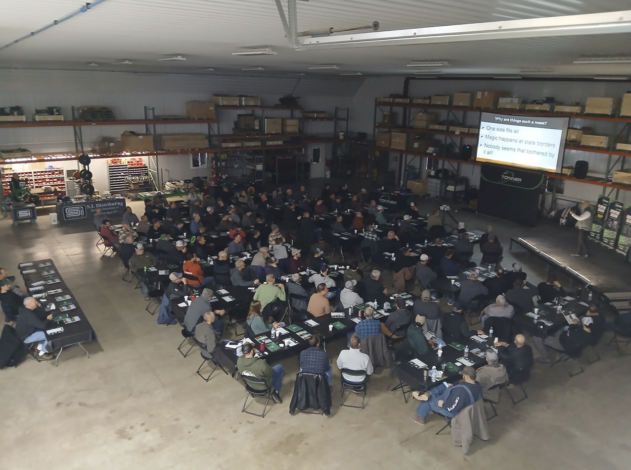 Growers coming together to learn, ask questions, and prepare for the season ahead.